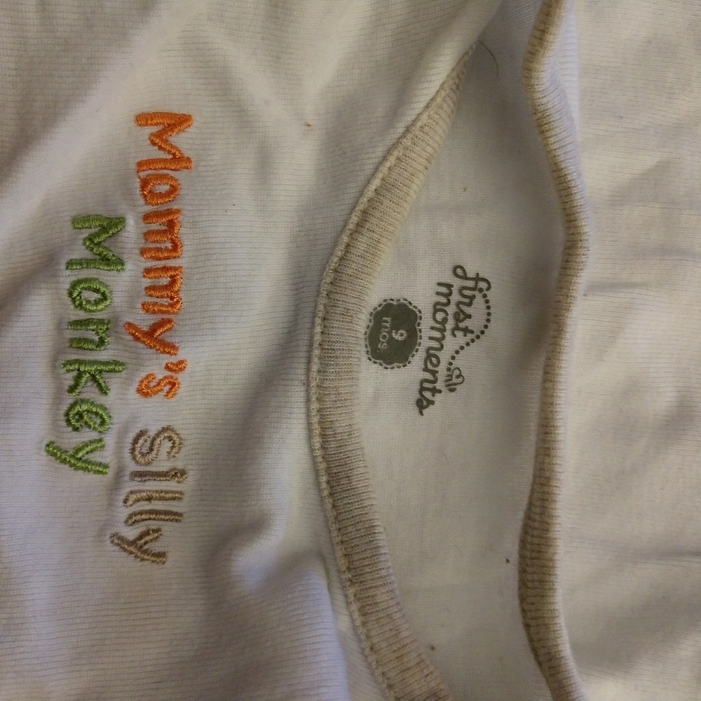 Mommy's little monkey onesie